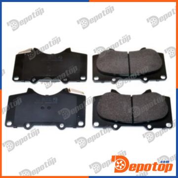 Plaquettes de frein arrière pour TOYOTA | 04466-02010